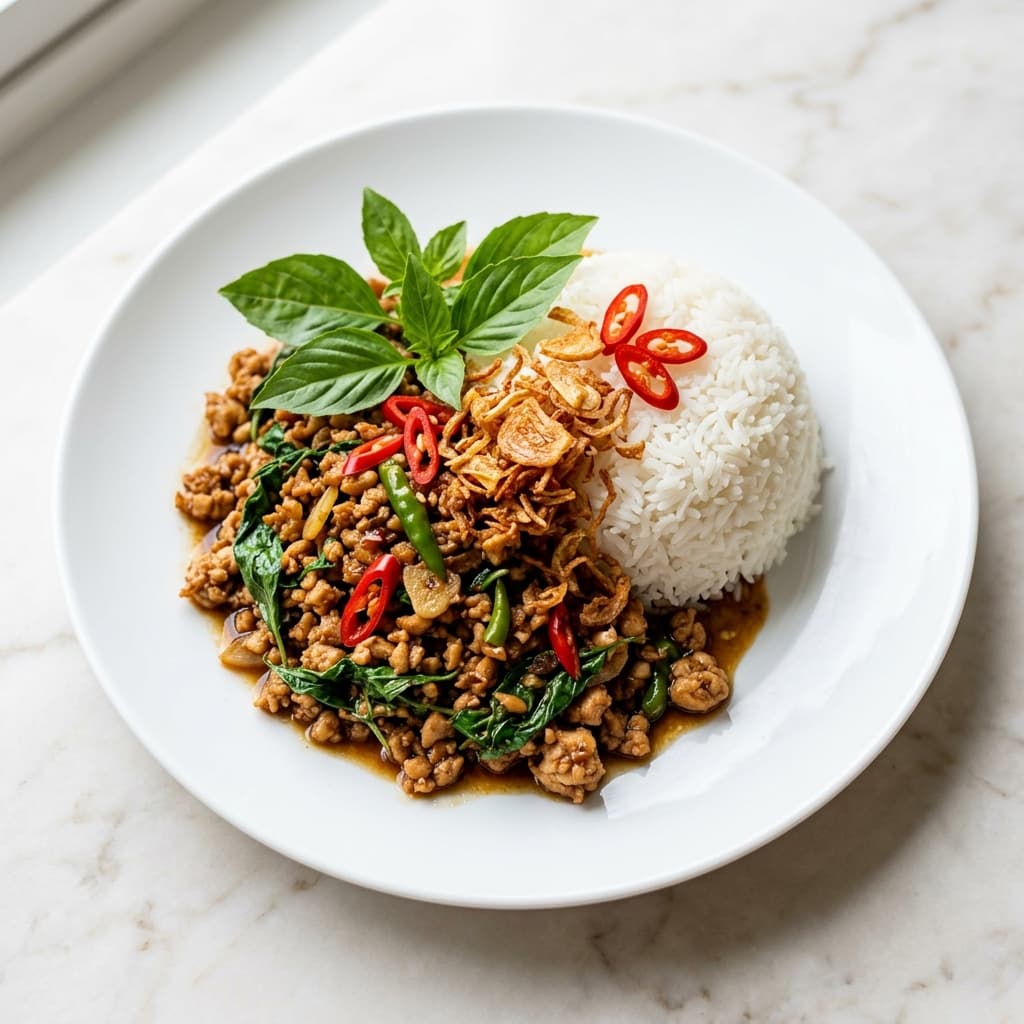 Thai Basil Stir Fry